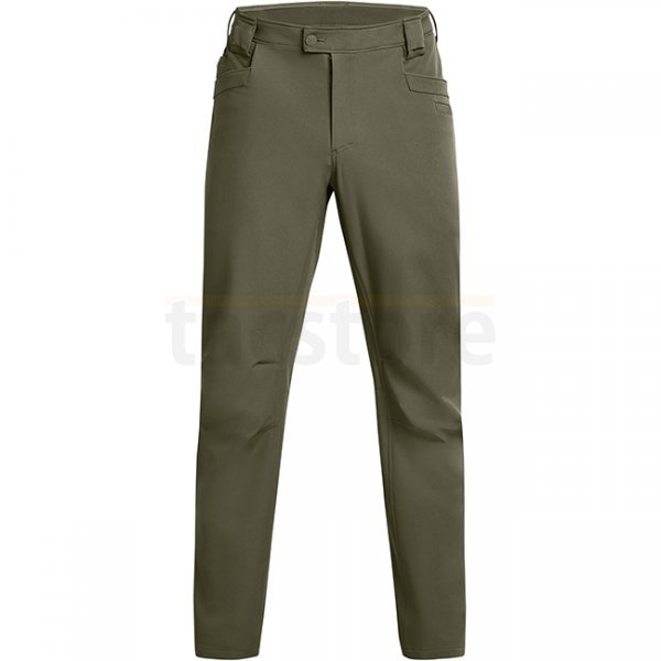 Under Armour Mens Alpha Flat Front Pants - Marine OD Green - 30 - 30