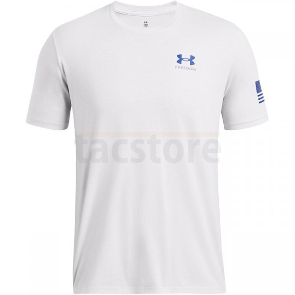 Under Armour Mens Freedom By Air T-Shirt - White - 2XL