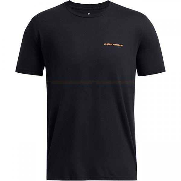 Under Armour Mens Schematic Elk Short Sleeve - Black / Grey - 3XL