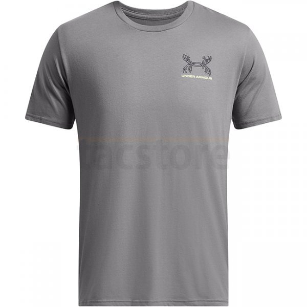 Under Armour Mens Schematic Elk Short Sleeve - Titan Grey / Anthracite - L
