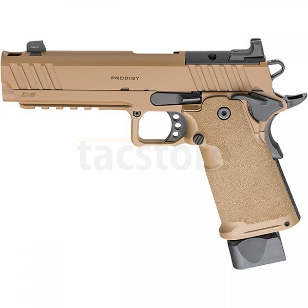 Springfield Armory Prodigy 1911 DS 5 Inch COMP Pistol 9x19mm - Coyote