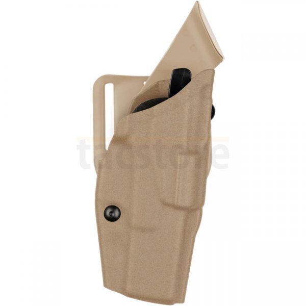 Safariland 6390 ALS Level I Mid Ride Holster STX Tactical Glock 17/22 - Dark Earth - Right