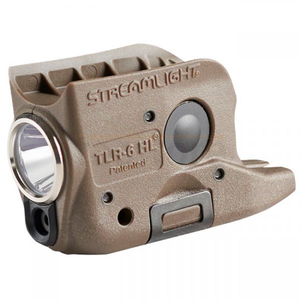Streamlight TLR-6 HL Glock 42 / 43 / 48 Tactical Light & Laser - Dark Earth