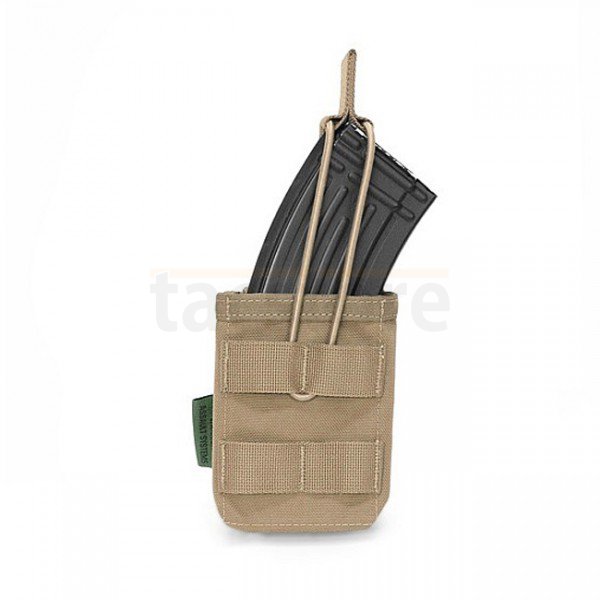 Warrior Single AK / SIG 550 Open Magazine Pouch - Coyote