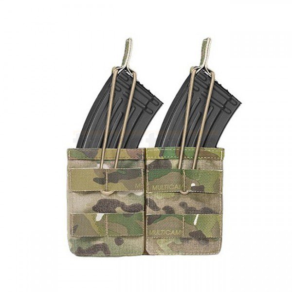 Warrior Double AK / SIG 550 Open Magazine Pouch - Multicam