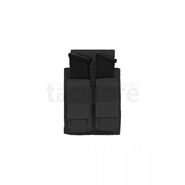 Warrior Double 9mm Pistol Magazine Pouch - Black