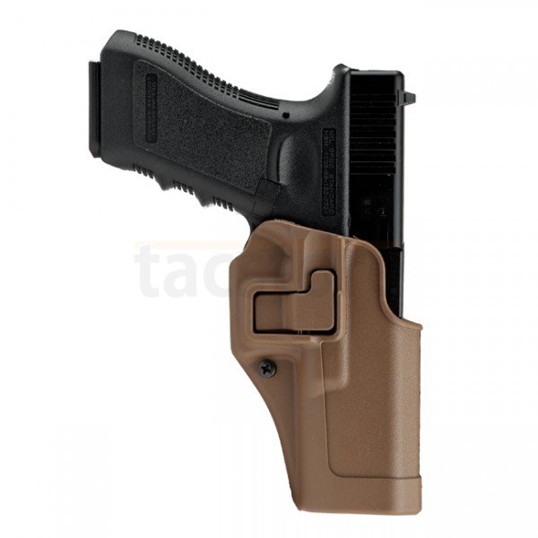 BLACKHAWK CQC Matte Finish SERPA Holster Glock 17/22/31 RH - Coyote