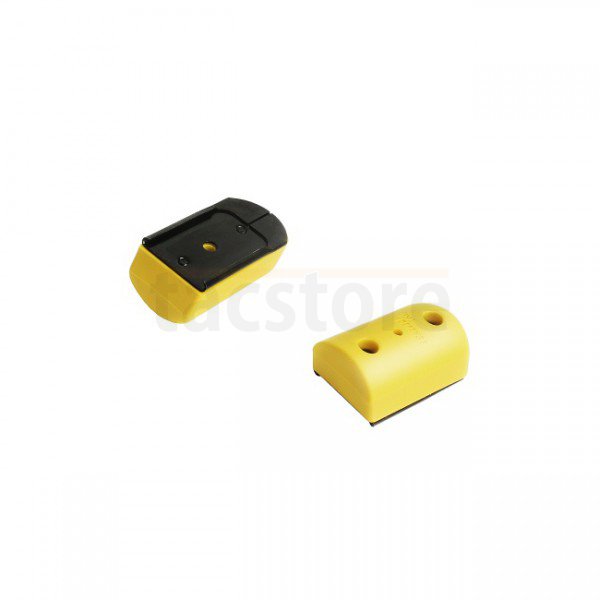 IMI Defense Rubberized Pistol Magazine Floorplate - Yellow