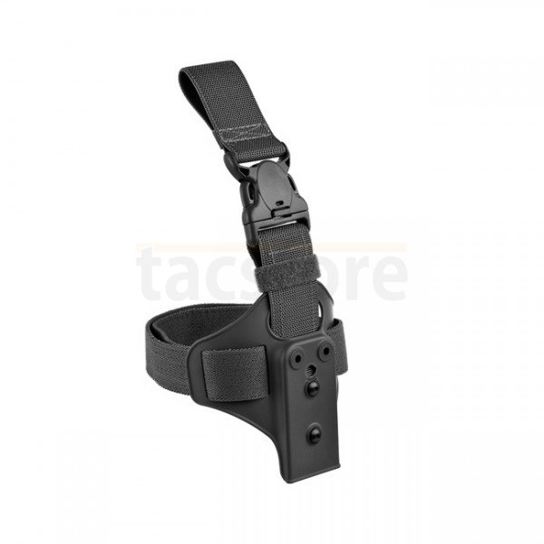 Safariland Lightweight Leg Shroud & Quick Release Leg Strap Complete Assembly - Black