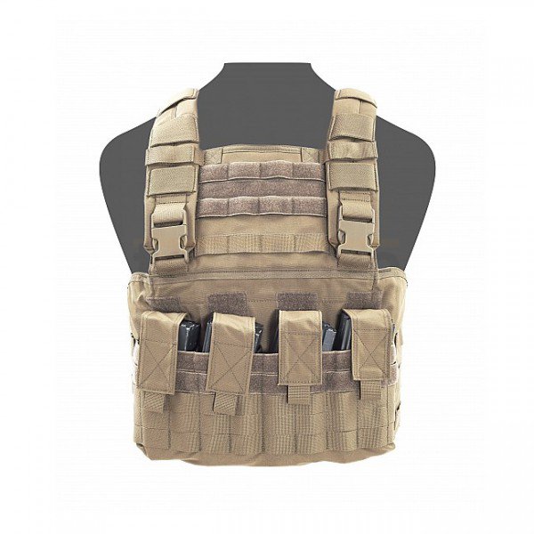 Warrior Gladiator Chest Rig - Coyote