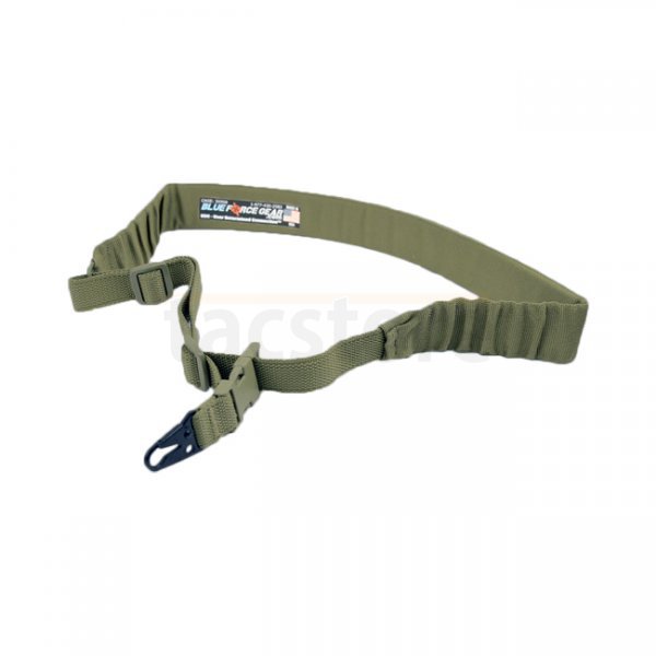 Blue Force Gear UDC Padded Bungee Single Point Sling & Sling Snap Hook - Olive