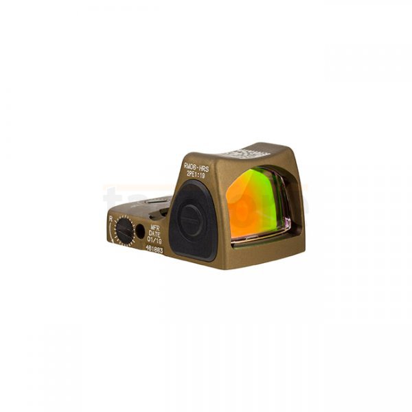 Trijicon RMR Adjustable LED Sight RM06 - 3.25 MOA Red Dot Hard Anodized Coyote Brown HRS