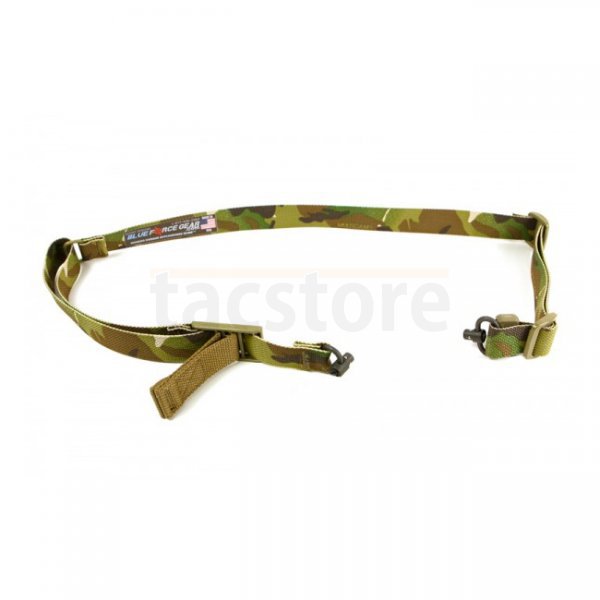 Blue Force Gear Vickers 221 Sling Unpadded Standard Push Button - Multicam