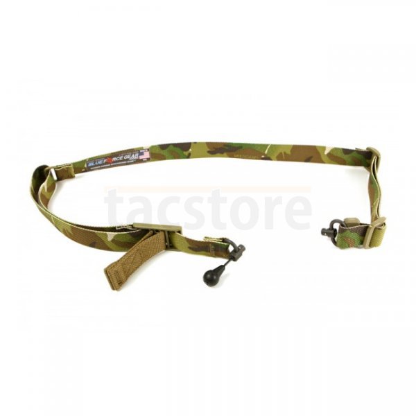 Blue Force Gear Vickers 221 Sling Unpadded RED Swivel - Multicam