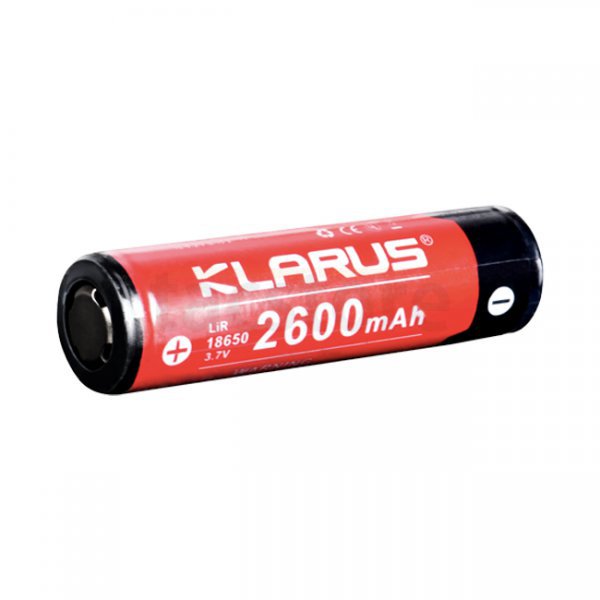 Klarus 18650 Battery 3.7V 2600mAh