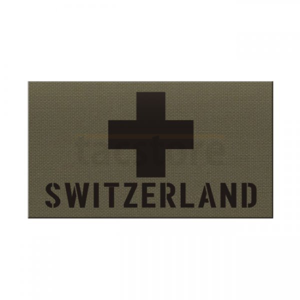 Pitchfork Switzerland IR Print Patch - Ranger Green