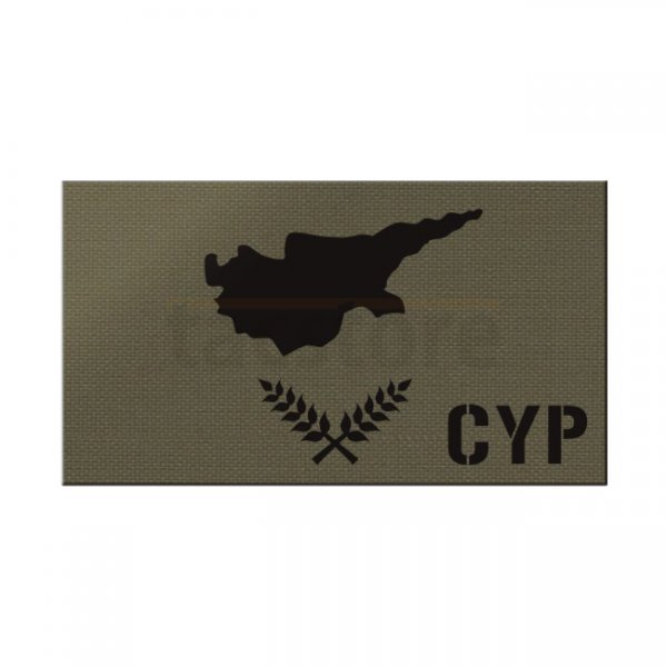 Pitchfork Cyprus IR Print Patch - Ranger Green