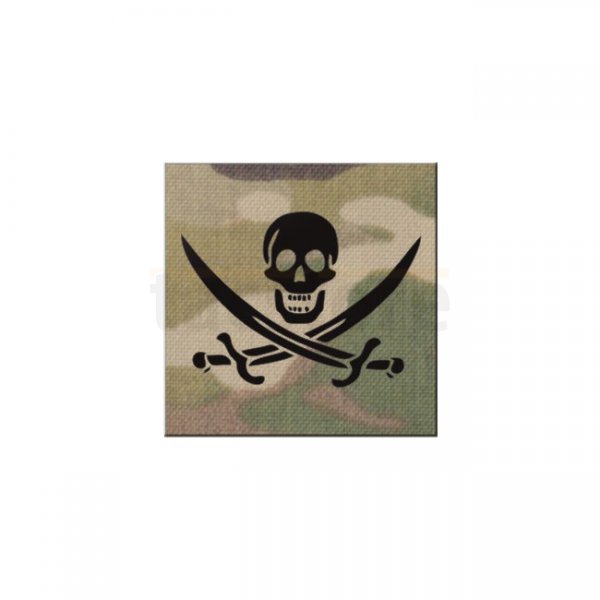 Pitchfork Calico Jack IR Square Print Patch - Multicam