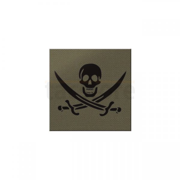 Pitchfork Calico Jack IR Square Print Patch - Ranger Green