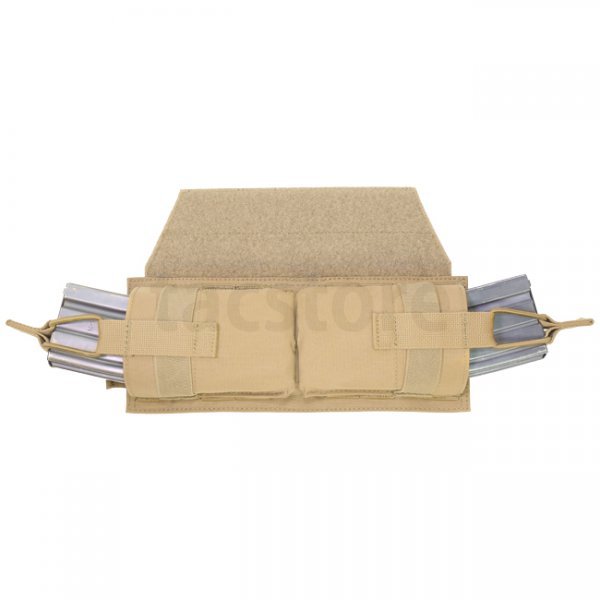 Warrior Horizontal Velcro Mag Pouch - Coyote