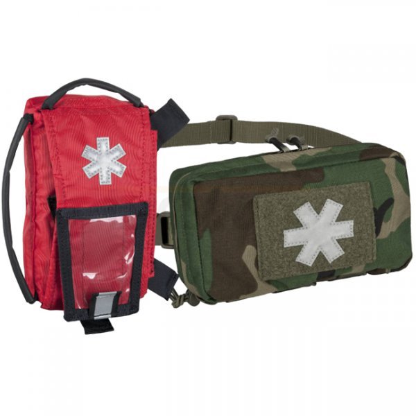 Helikon Modular Individual Med Kit Pouch - US Woodland