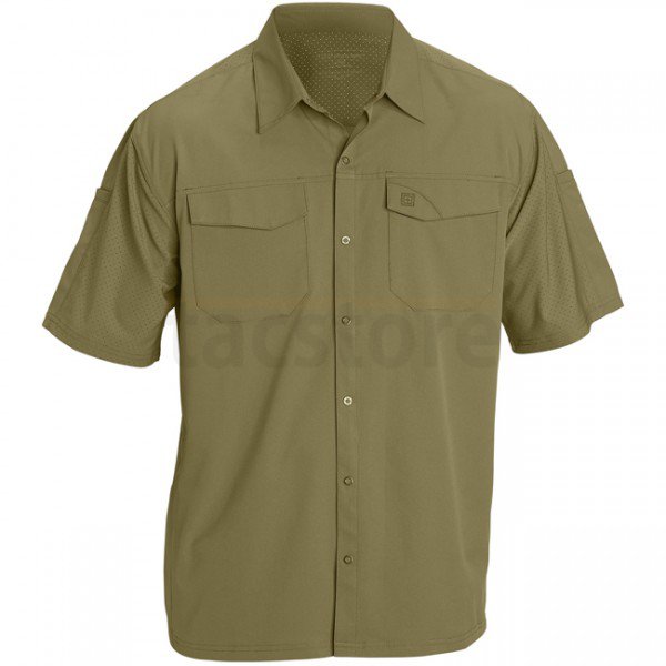 5.11 Freedom Flex Woven Short Sleeve Shirt - Underbrush