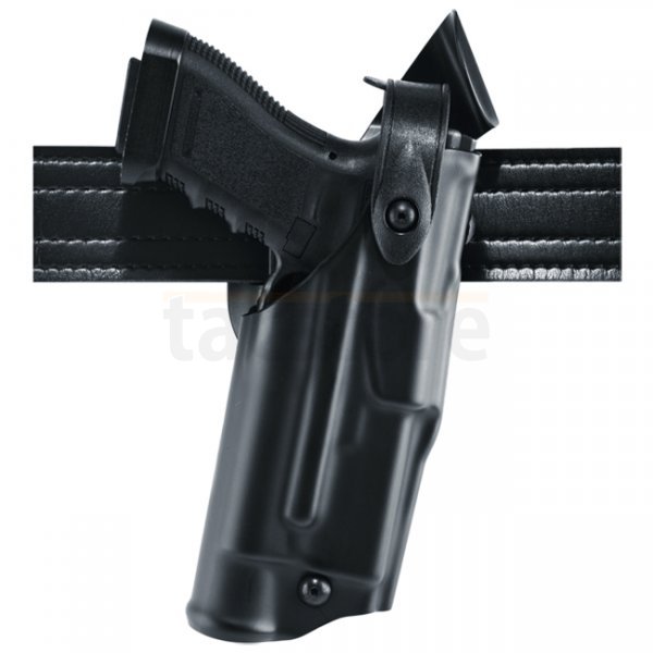 Safariland 6360 ALS/SLS Mid Ride Level III Duty Holster Glock 34 & TacLight - Black - Rechts