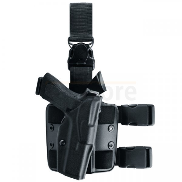 Safariland 6355 ALS Tactical Holster Glock 17/22 & TacLight - Black - Links