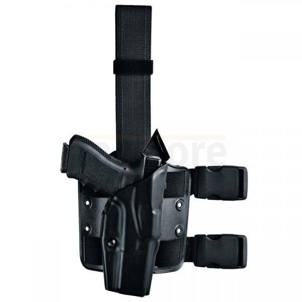 Safariland 6384 ALS OMV Tactical Holster Glock 17/22 & TacLight - Dark Earth - Rechts