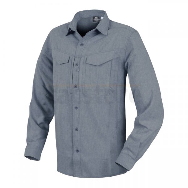 Helikon Defender Mk2 Gentleman Shirt - Melange Blue - 3XL