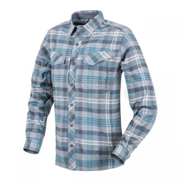 Helikon Defender Mk2 Pilgrim Shirt - Blue-Plaid - XS