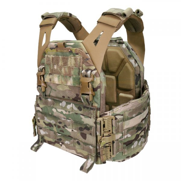 Warrior Low Profile Carrier Solid Sides V1 - Multicam - M