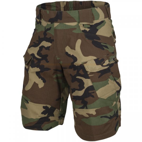 Helikon UTS Urban Tactical Shorts 11 PolyCotton Ripstop - US Woodland - 3XL