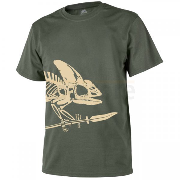 Helikon T-Shirt Full Body Skeleton - Olive Green - S