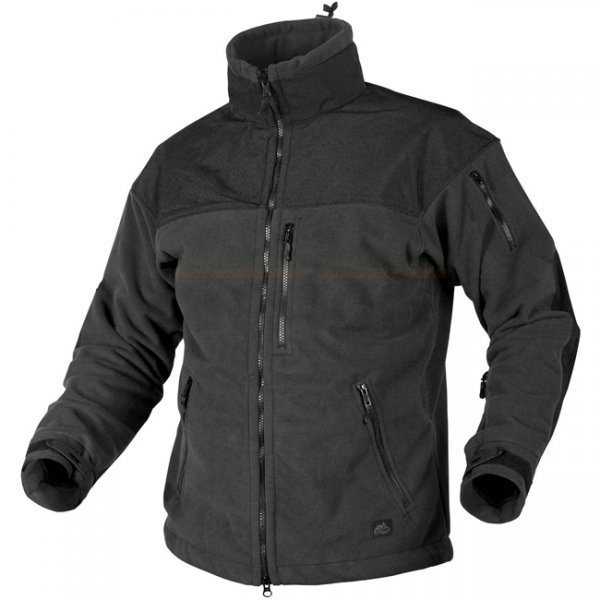 Helikon Classic Army Fleece Windblocker Jacket - Black - S