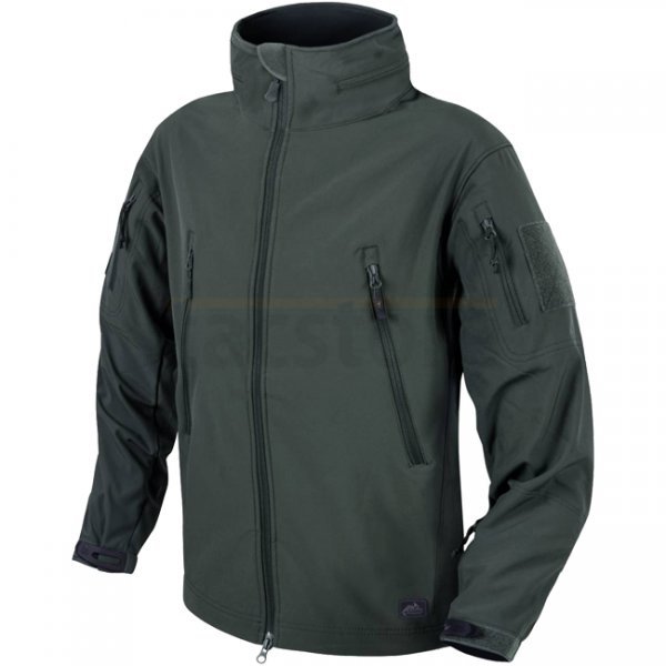 Helikon Gunfighter Shark Skin Jacket - Jungle Green - XS