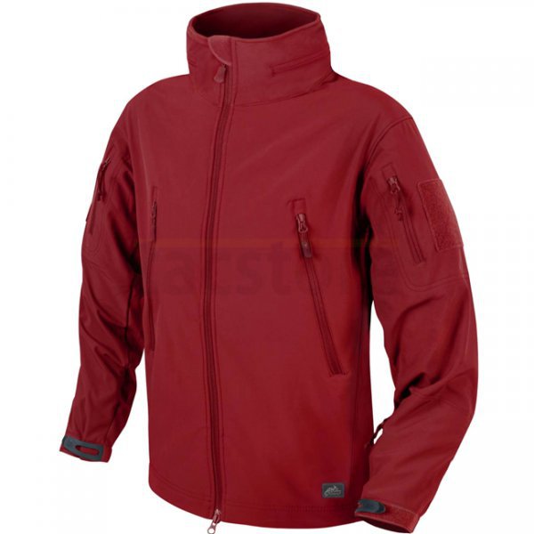 Helikon Gunfighter Shark Skin Jacket - Crimson Sky - M