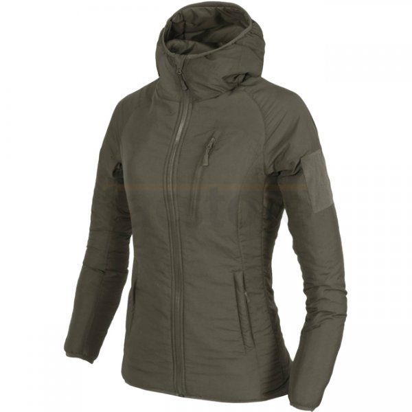 Helikon Women's Wolfhound Hoodie Jacket - Taiga Green - L