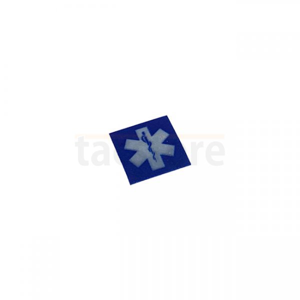 Pitchfork MEDIC Reflective Face Shield Sticker - Blue