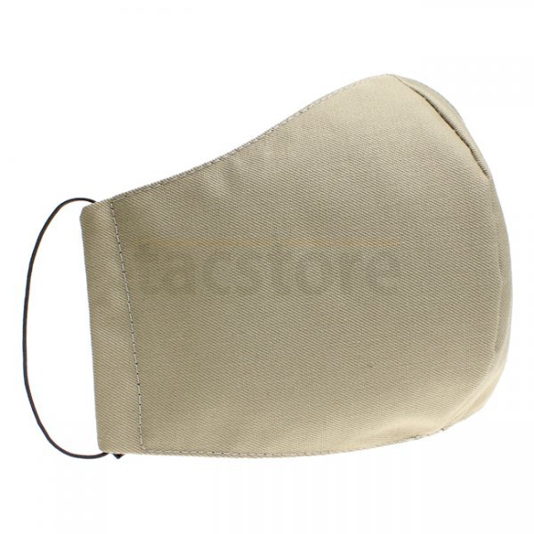 Pitchfork Face Mask - Khaki / Black