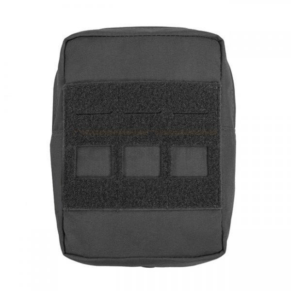 Warrior Laser Cut Small Vertical Utility Pouch - Black