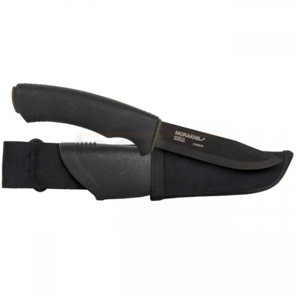 Morakniv Bushcraft Expert - Carbon Steel - Black