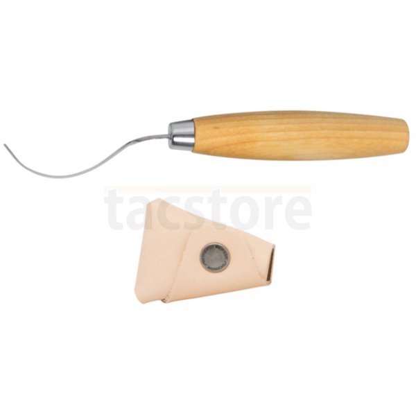 Morakniv Wood Carving Hook Knife 163 Double Edge & Sheath - Wood