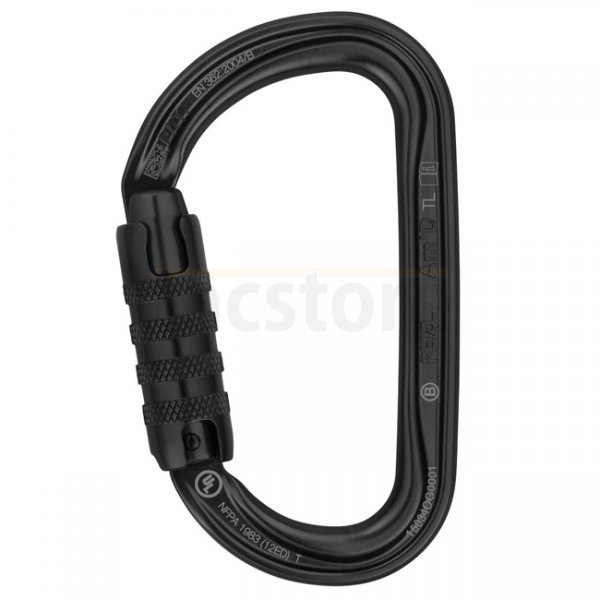 Petzl Am'D Triact-Lock Carabiner - Black