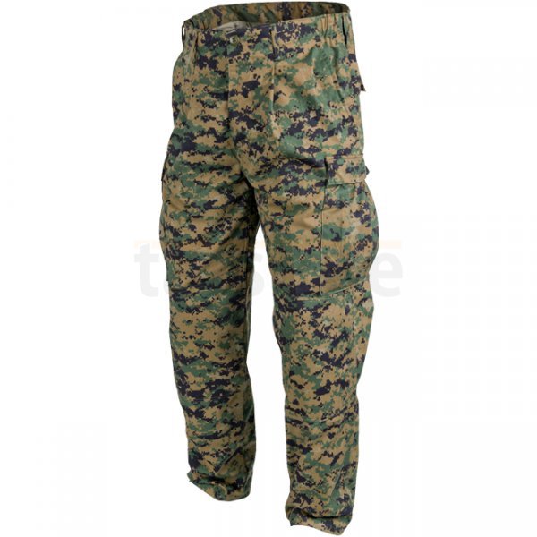 Helikon Marine Uniform Pants - Digital Woodland - XS - Long