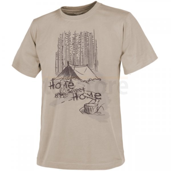 Helikon T-Shirt Home Sweet Home - Khaki - S