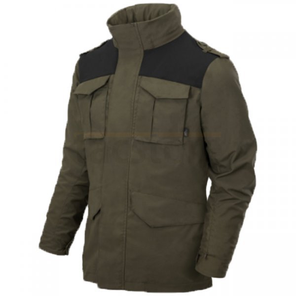 Helikon Covert M65 Jacket - Taiga Green / Black - S