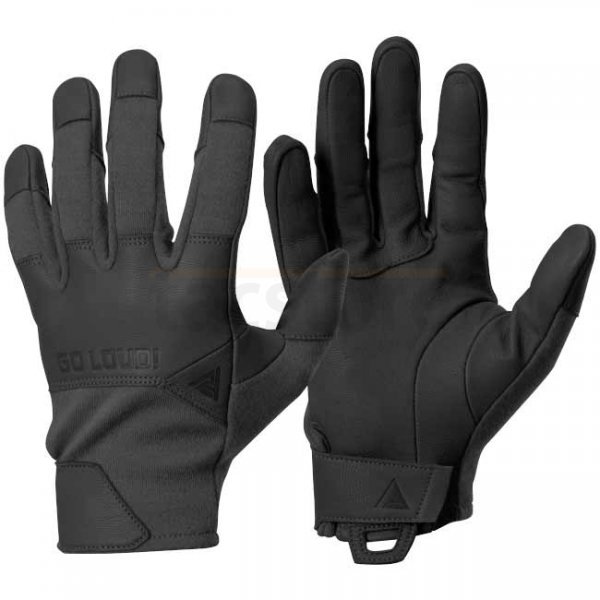 Direct Action Crocodile Nomex FR Gloves Short - Black - S
