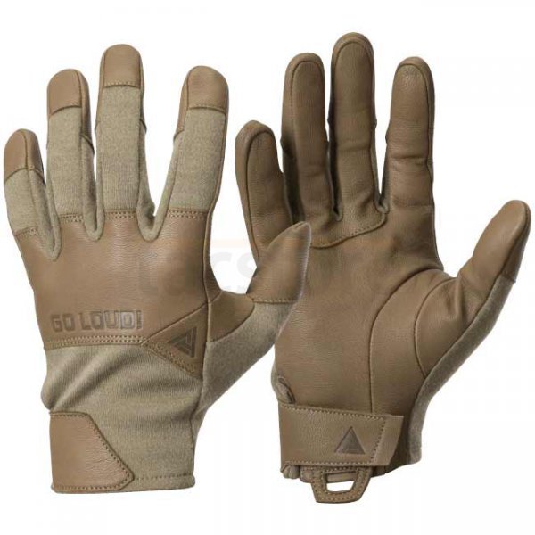 Direct Action Crocodile Nomex FR Gloves Short - Light Coyote - 2XL