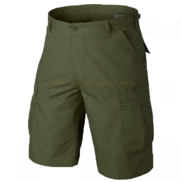 Helikon BDU Shorts PolyCotton Ripstop - Olive Green - 2XL